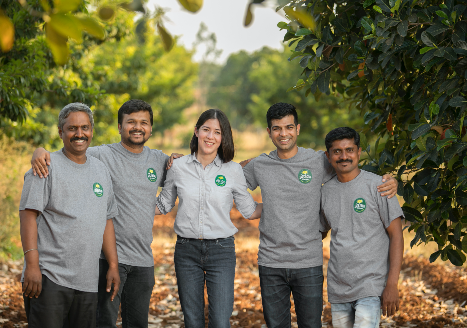 Annie and Farmers in India