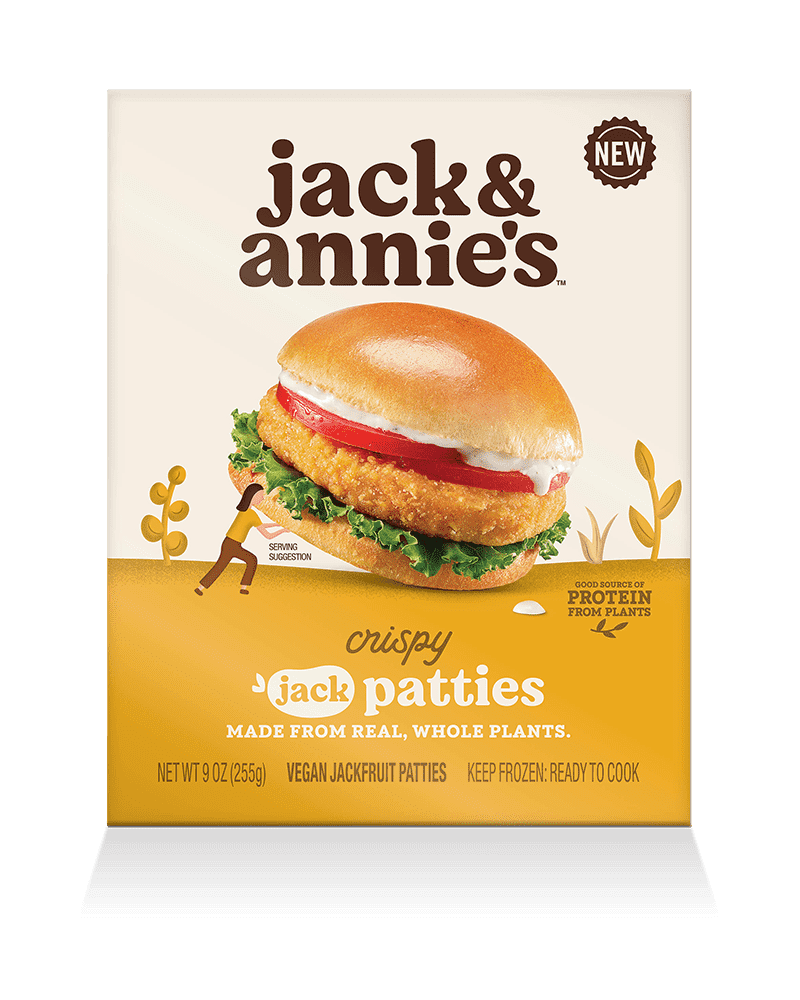 Jack & Annie's Crispy Chicken Patties packaging
